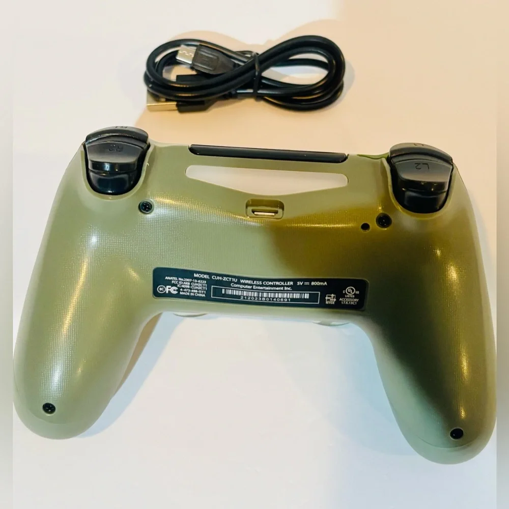 Wireless Replacement Controller for PS4 Green Camo Brand New
